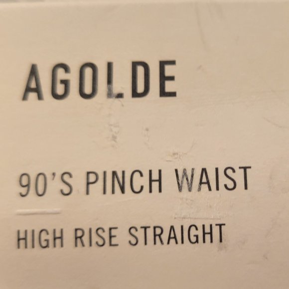 AGOLDE 90's Pinch Waist High Rise Straight Leg Jeans - Picture 4 of 8